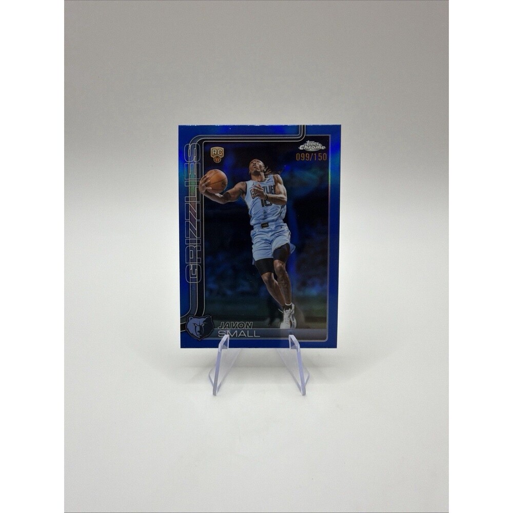 2025-26 Topps Chrome UPDATE - Javon Small #199 Blue l /150 (RC) Color Match!